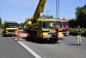 LKW in Boeschung A 3 Rich Frankfurt Hoehe Roesrath Lohmar P251